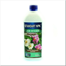 Удобрение для орхидей + биогумус, ТМ STANDART NPK - 500 мл