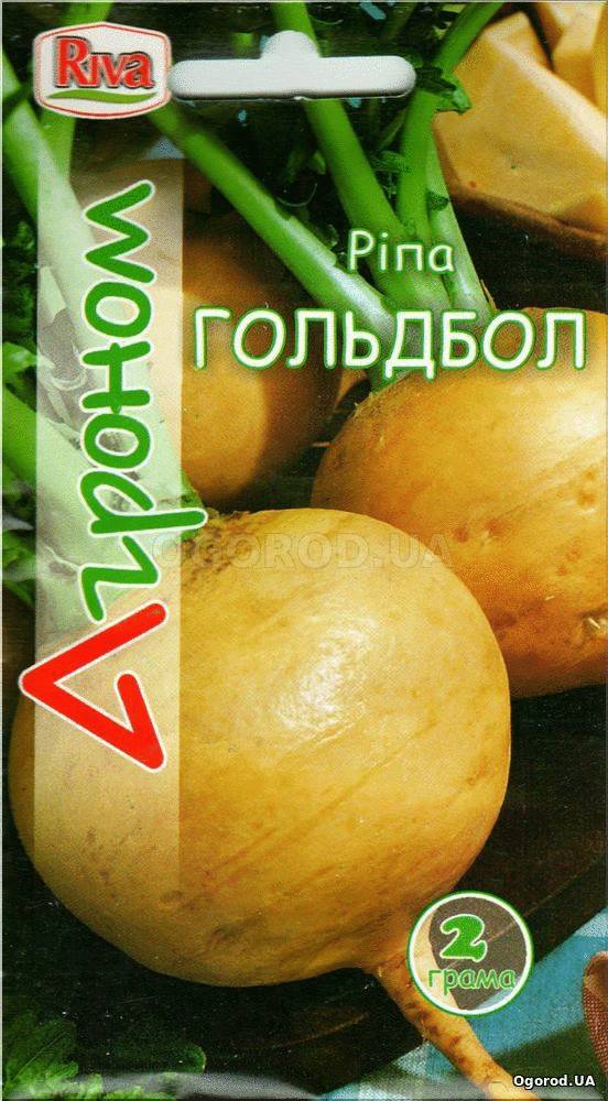 Кликните для увеличения изображения Семена репы «Гольдбол», ТМ «Агроном» - 2 грамма