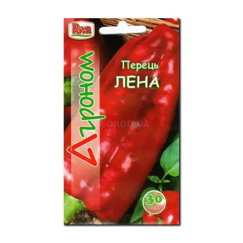 Кликните для увеличения изображения Семена перца сладкого «Лена», ТМ «Агроном» - 30 семян