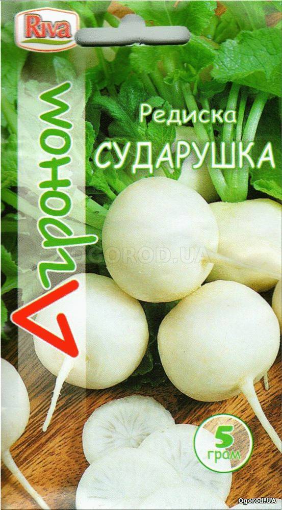 Кликните для увеличения изображения Семена редиса «Сударушка», ТМ «Агроном» - 5 грамм