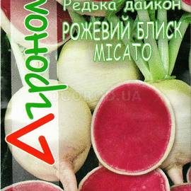 Семена редьки дайкон «Розовый блеск Мисато», ТМ «Агроном» - 2 грамма