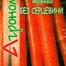 Семена моркови «Без сердцевины», ТМ «Агроном» - 3 грамма